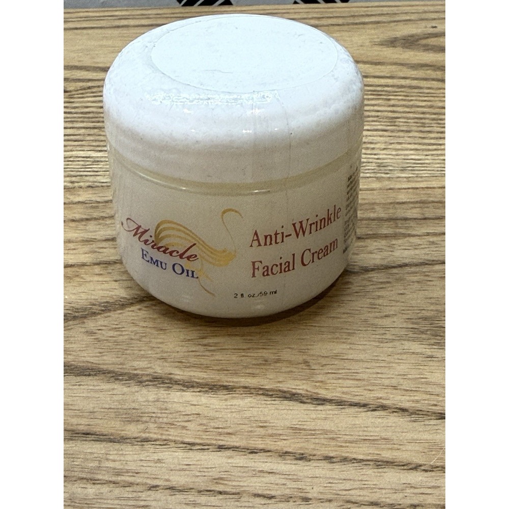 Miracle EMU OIL 2 fl oz Anti Wrinkle Facial Cream Sealed Anti-Aging
